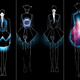 Illustration for article titled How Technology and Fashion Made These Dresses Light Up Like a Starry Night